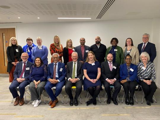 The members of the UKPPLAB board posing for a group photo